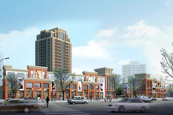 湖南邵阳?裕峰花园酒店及商住楼（更换实景图）